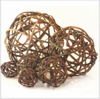 Bola Decorativa de Cipó 20 cm